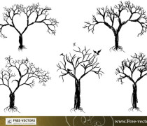 Free vector tree set