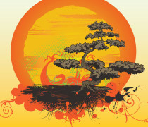 Bonsai Tree Vector